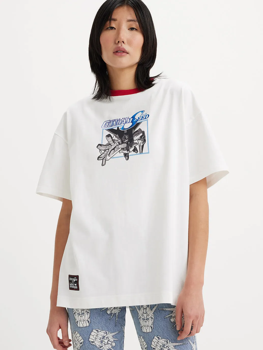 Levi's x Gundam SEED Boxy Tee LEVI'S