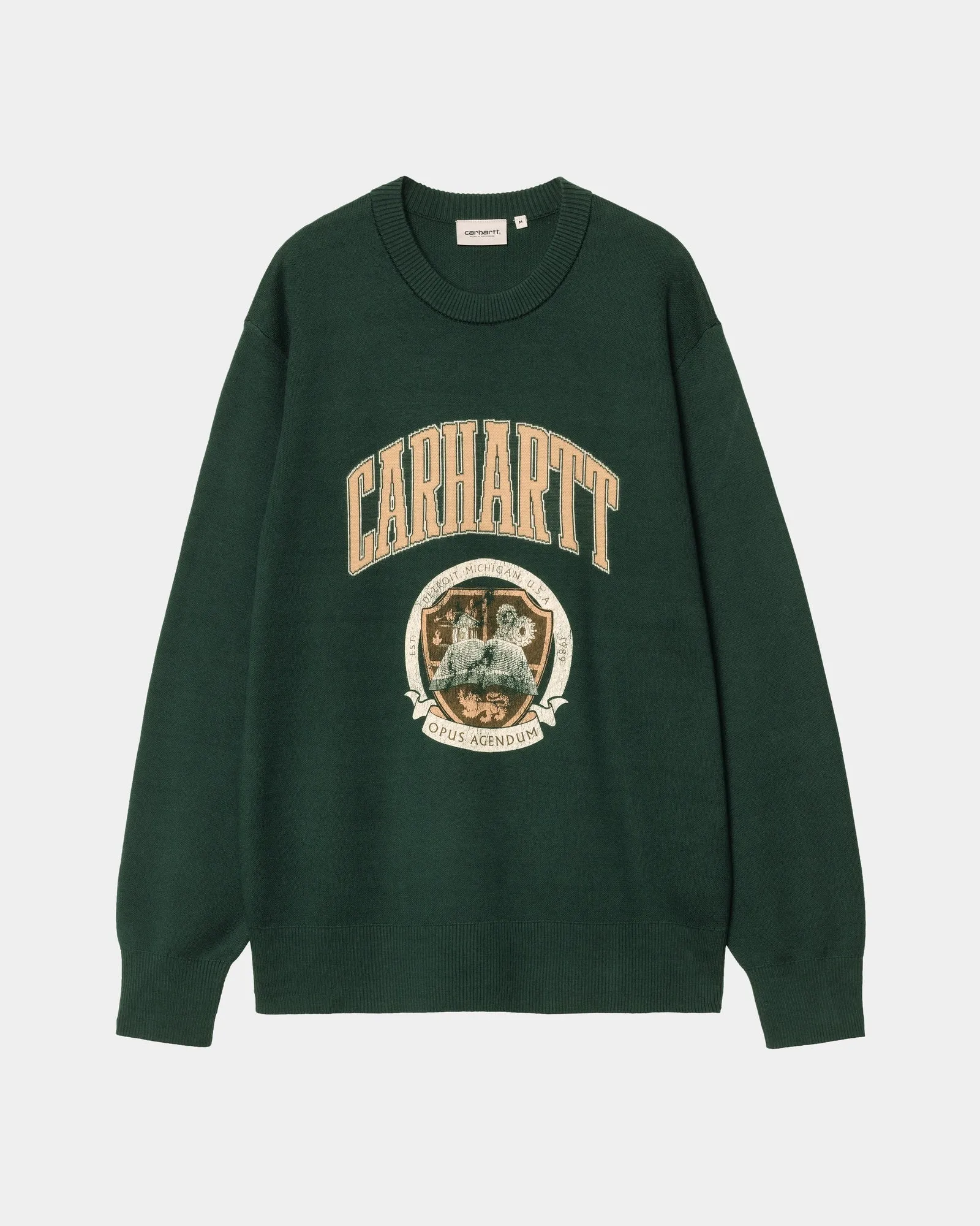 Library College Sweater | Conifer Carhartt WIP