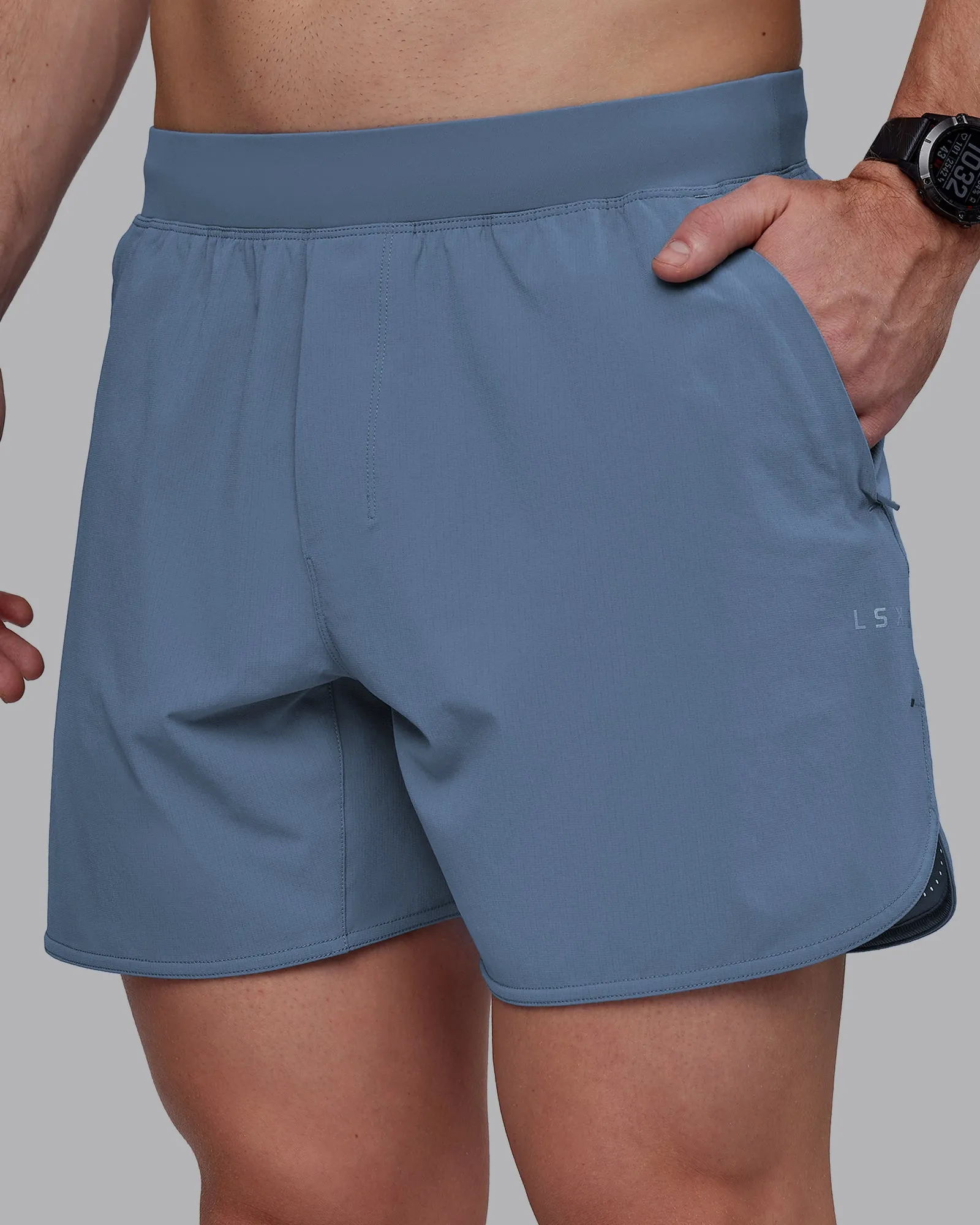 Lift 6" Performance Short - Elemental Blue
