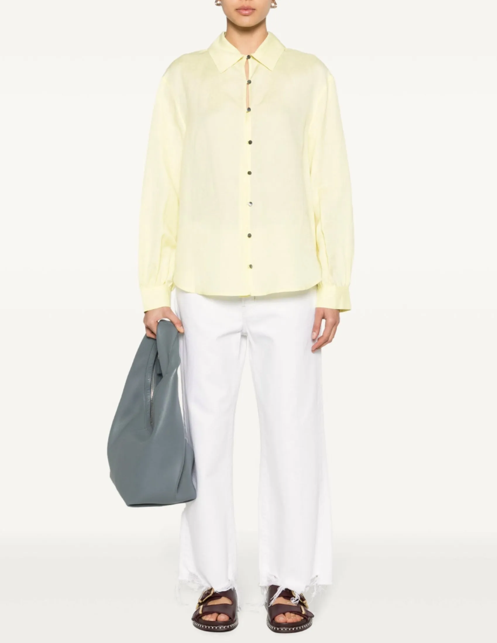 LINEN BLEND SHIRT