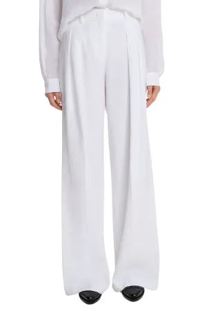 Linen Wide-Leg Trousers