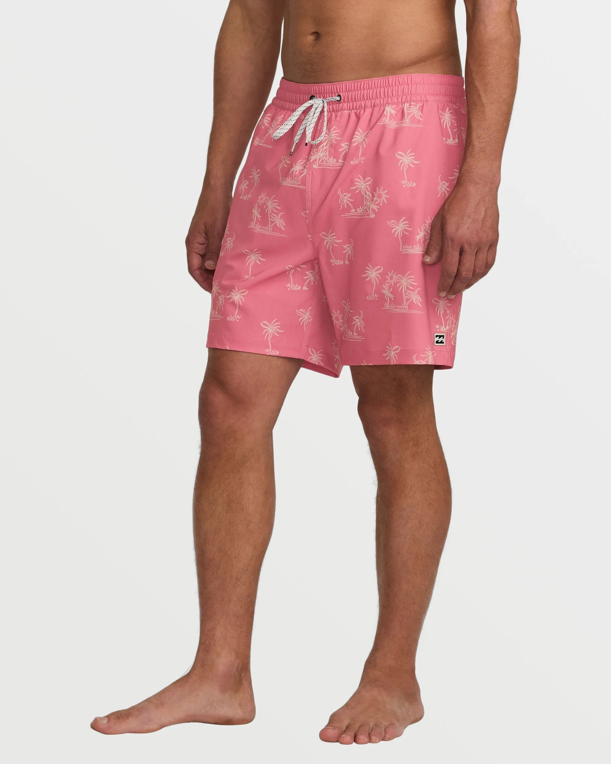Lineup Laybacks 16" Trunks - Dusty Pink Billabong