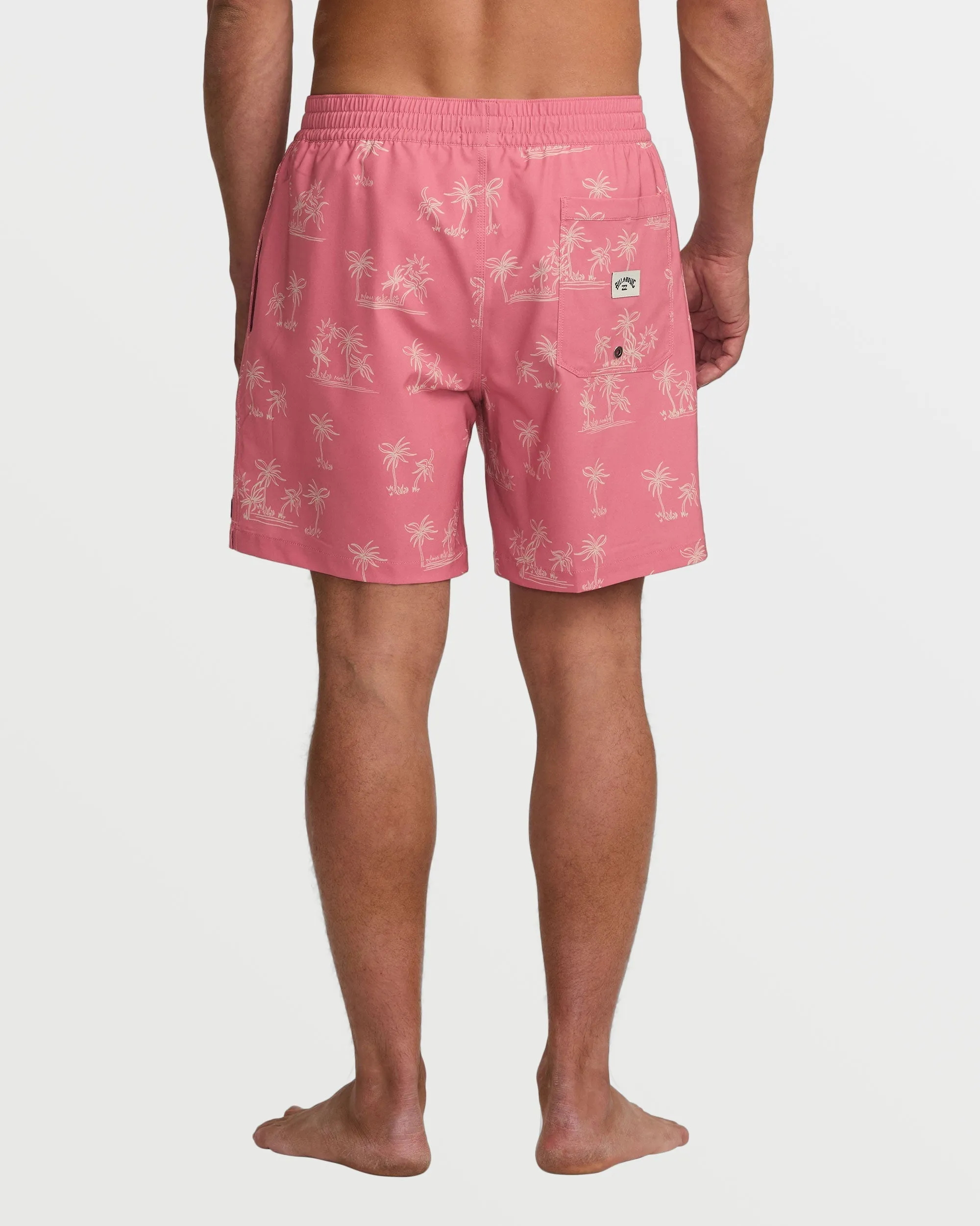Lineup Laybacks 16" Trunks - Dusty Pink Billabong