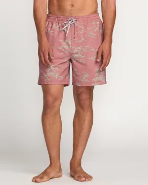 Lineup Laybacks 16" Trunks - Dusty Rose Billabong
