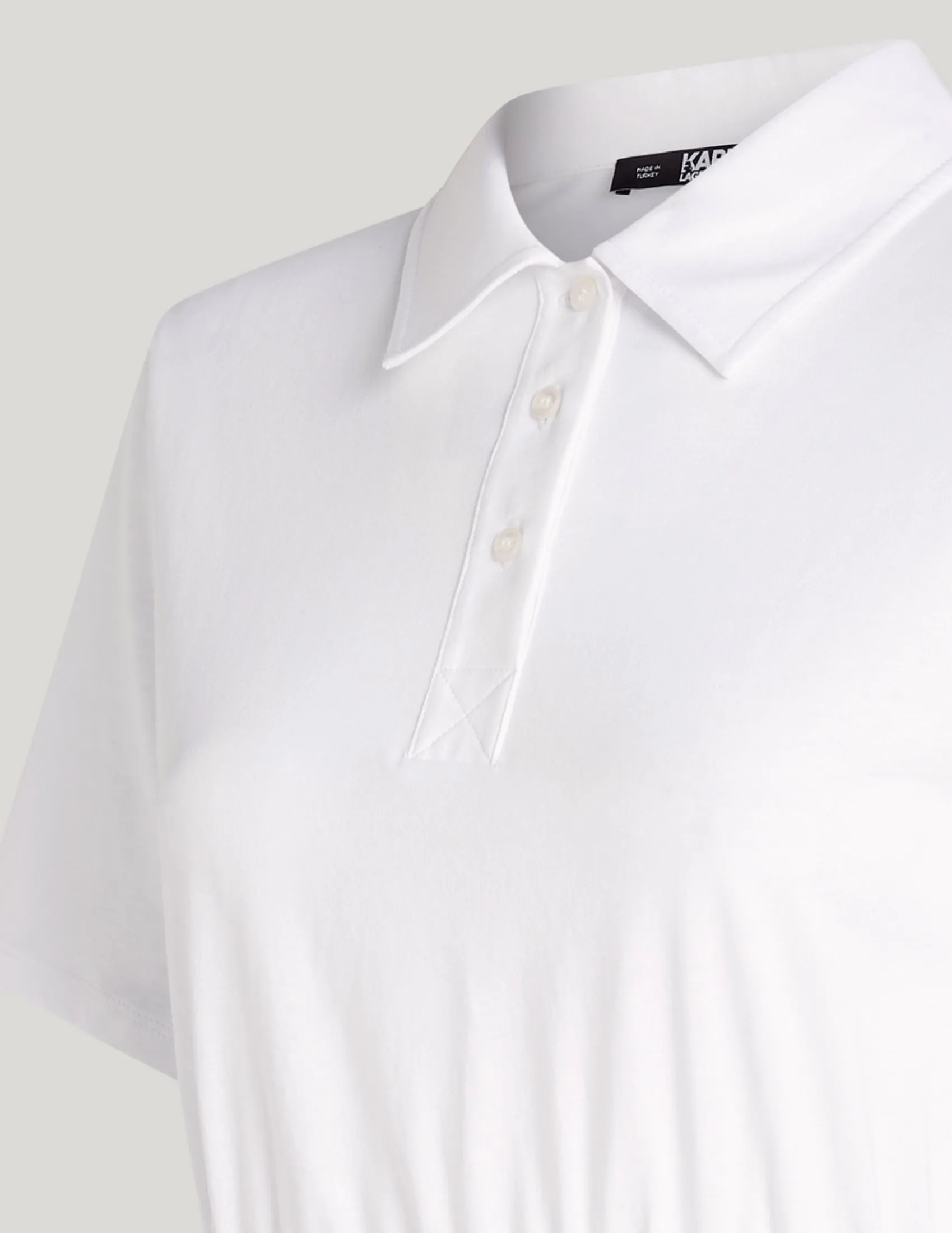 LOGO TAPE SHIRT DRESS