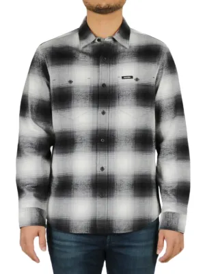 Long Sleeves Iconic Patch Flannel Shirt