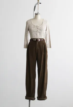 longleaf corduroy trousers 1919 Vintage