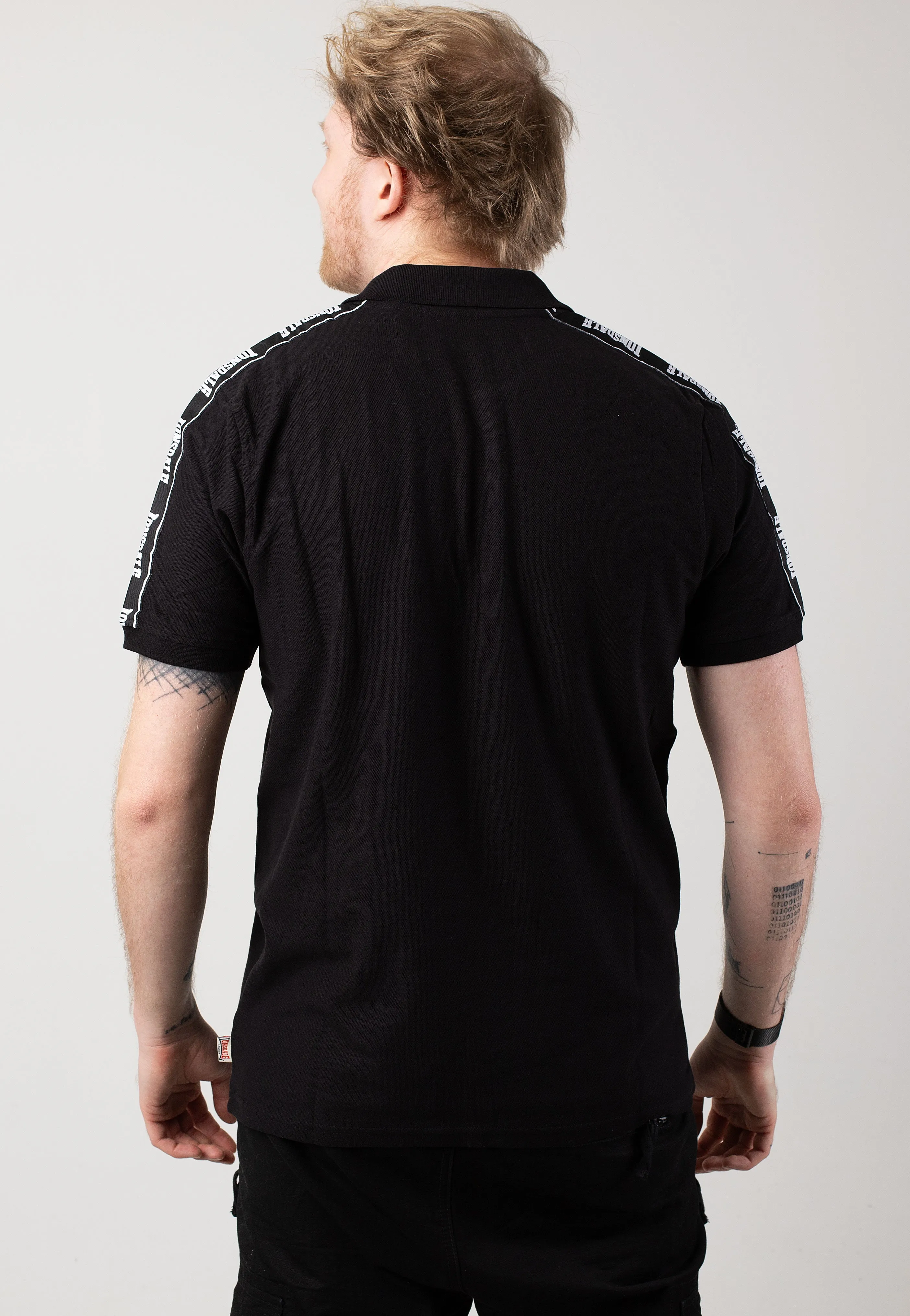 Lonsdale - Setter Black/White - Polo