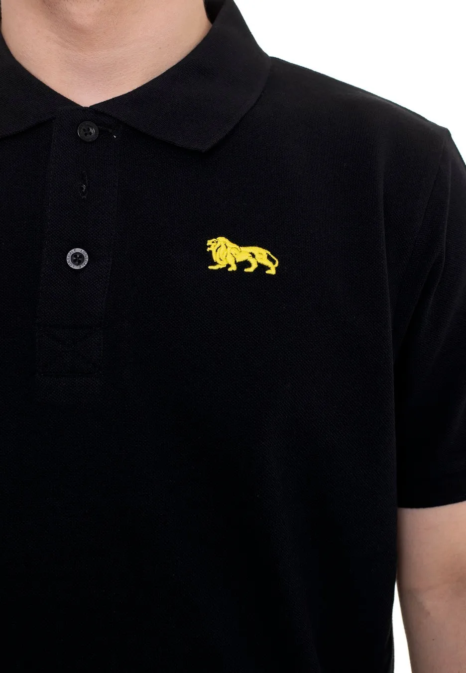 Lonsdale - Whalton Black - Polo