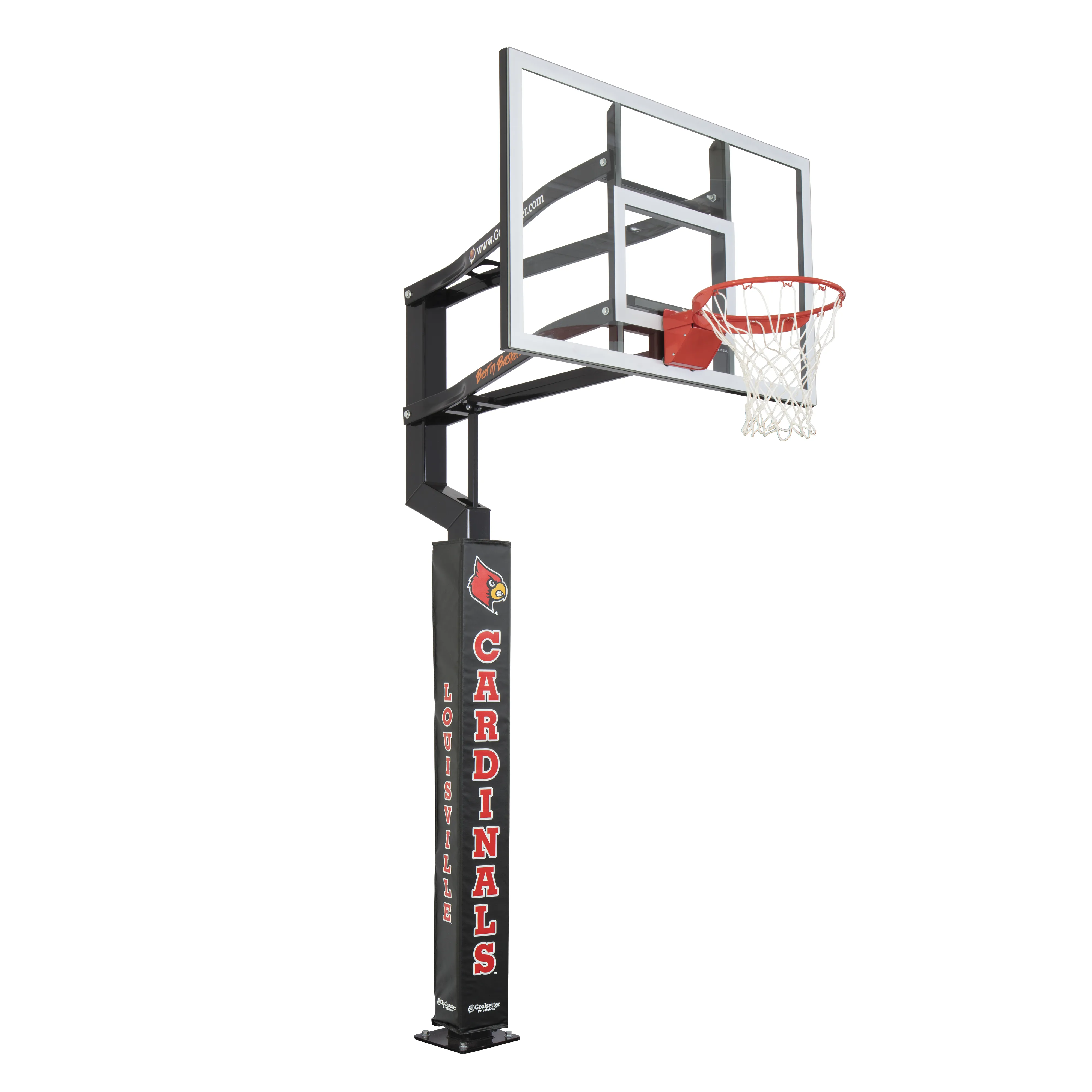 Louisville Cardinals Basketball Pole Pad Goalsetter