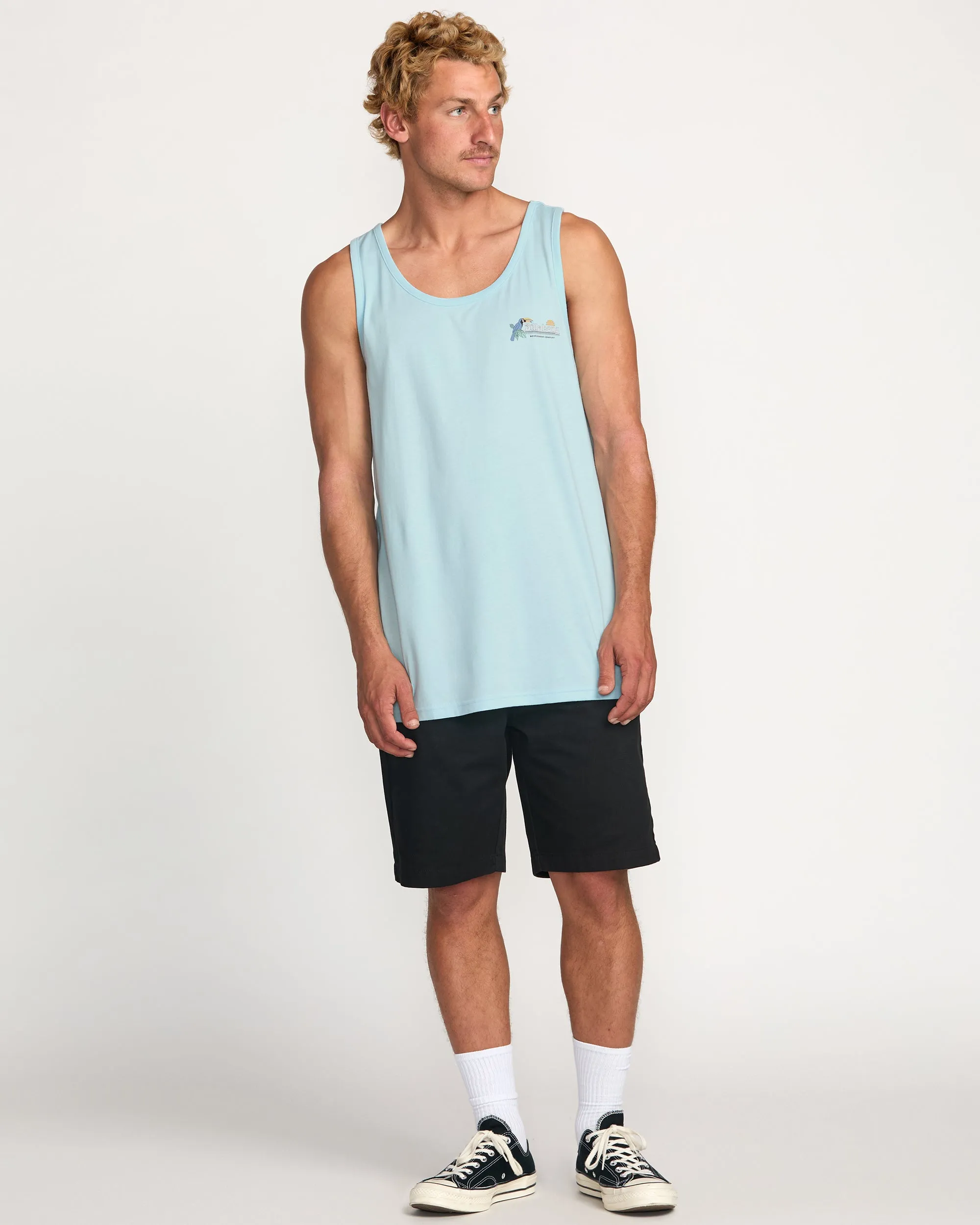 Lounge Premium Tank - Coastal Blue Billabong