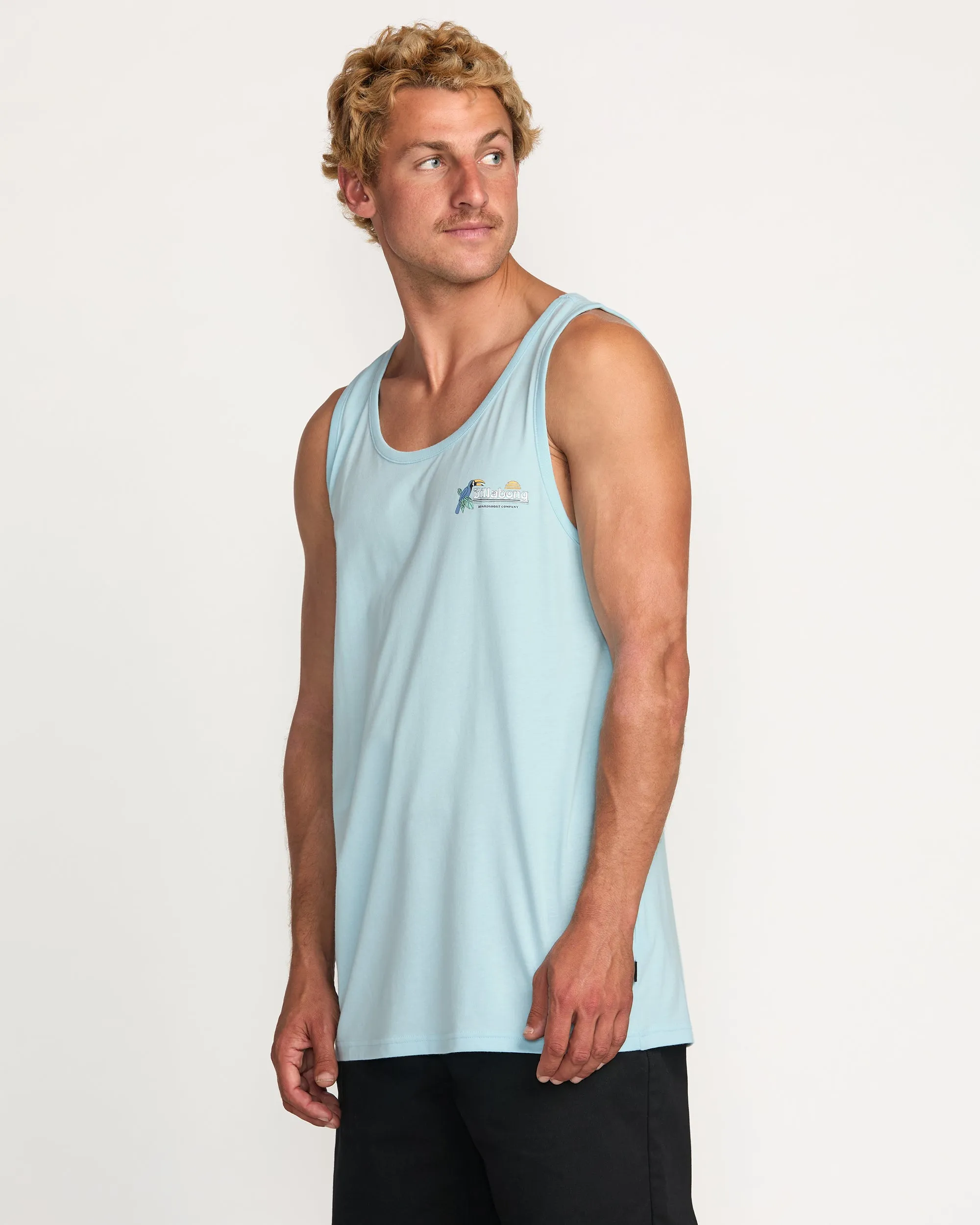 Lounge Premium Tank - Coastal Blue Billabong