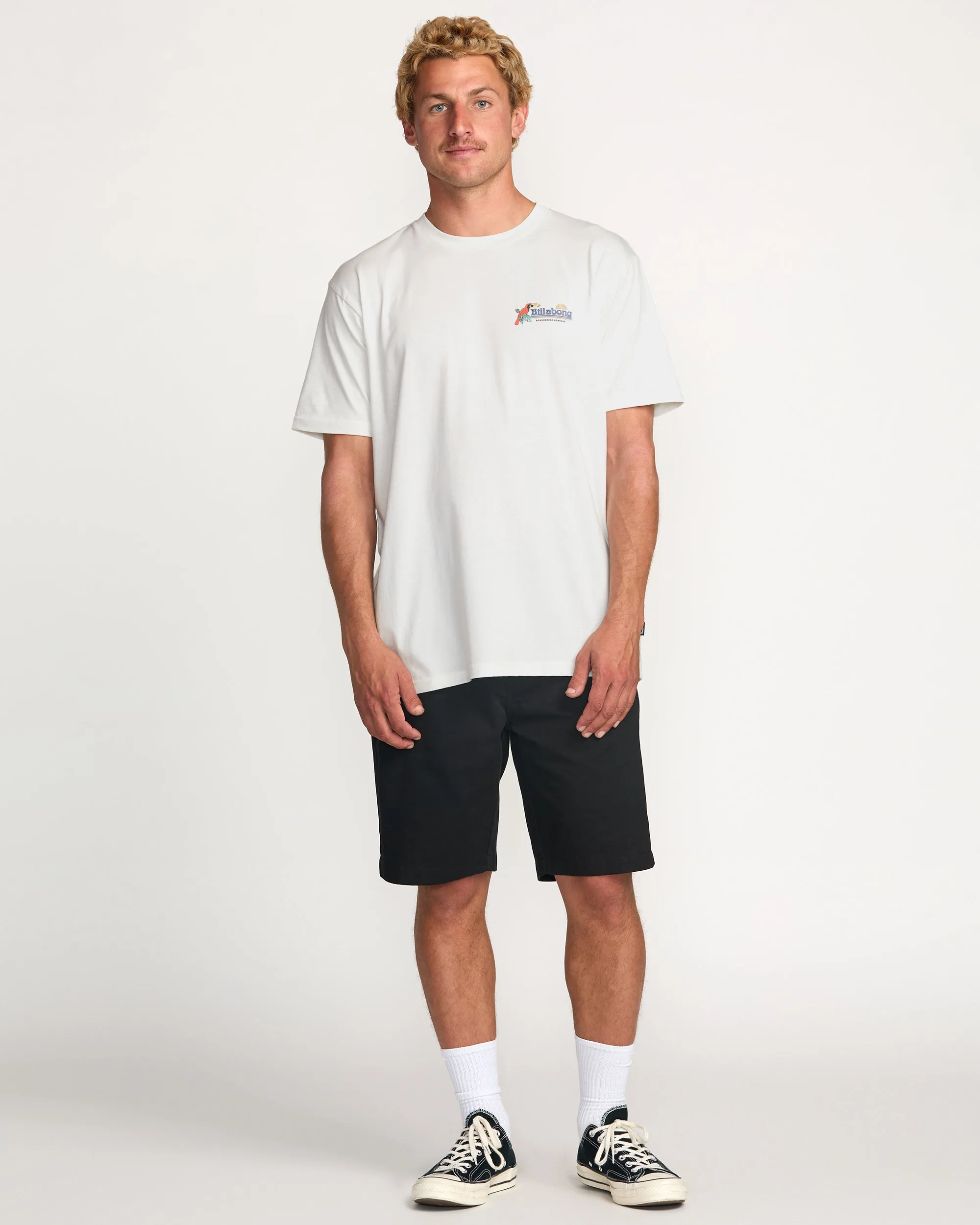 Lounge Premium Tee - Off White Billabong