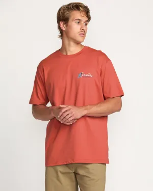 Lounge Premium Tee - Washed Red Billabong