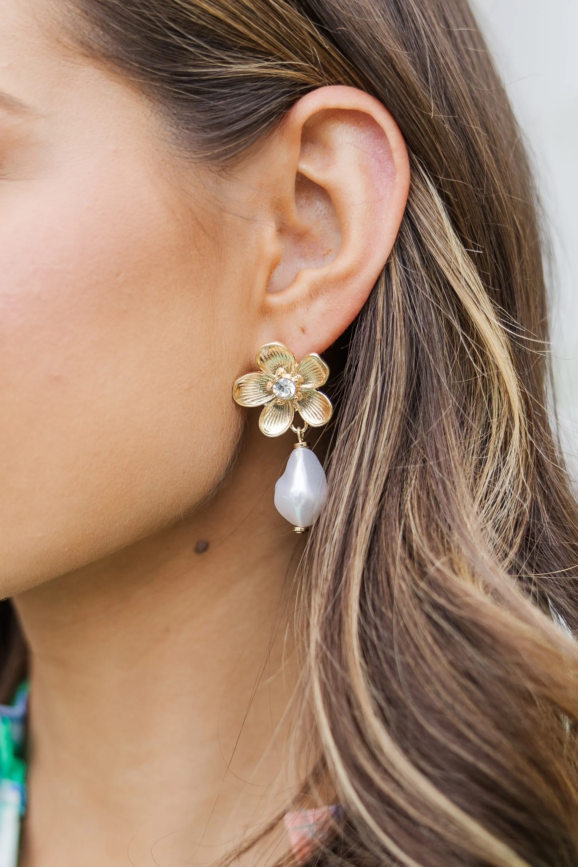 Love You The Most Gold Earrings