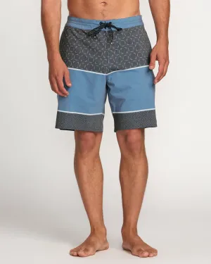 Lowers Lo Tide 19" Boardshorts - Deep Blue Billabong