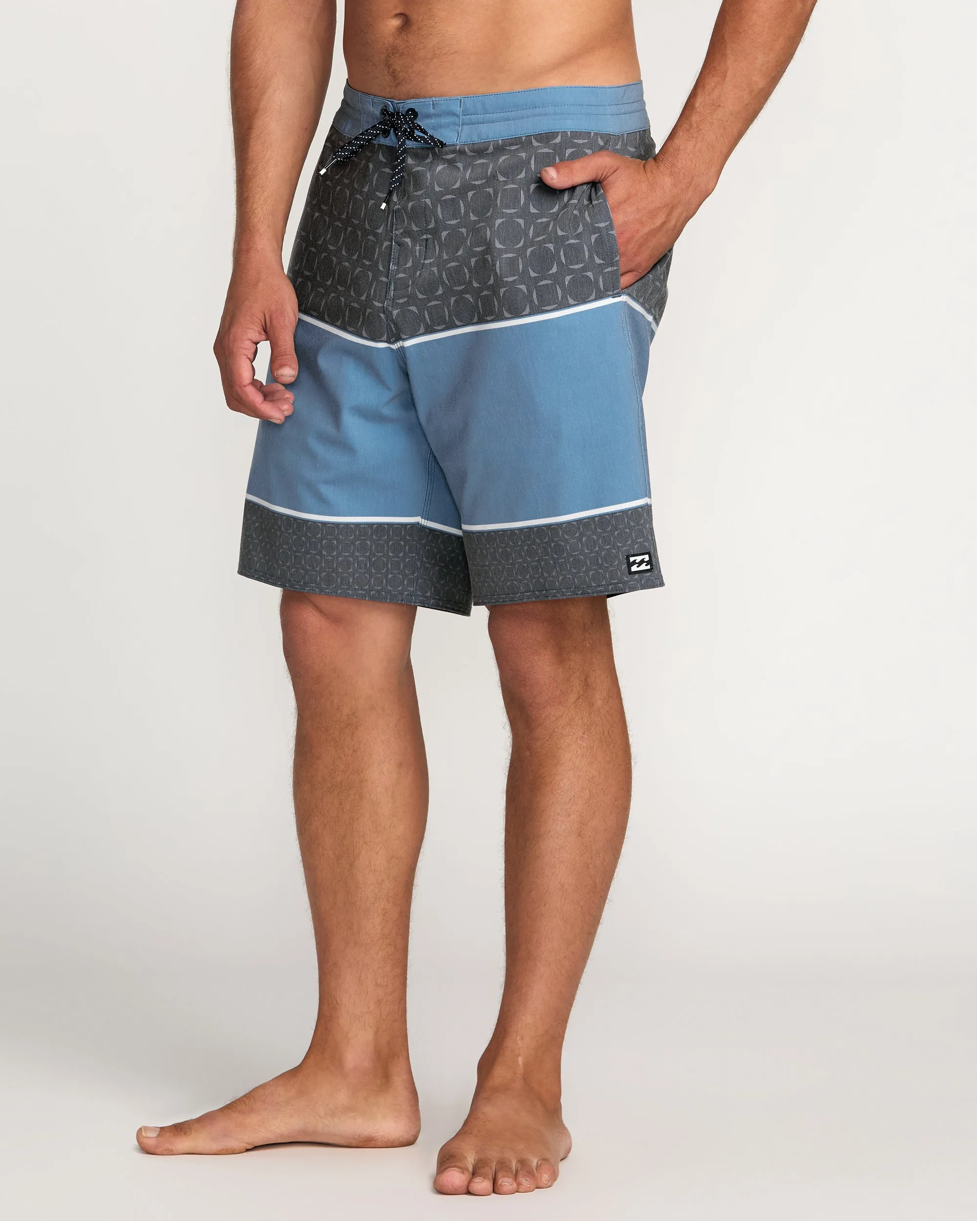 Lowers Lo Tide 19" Boardshorts - Deep Blue Billabong