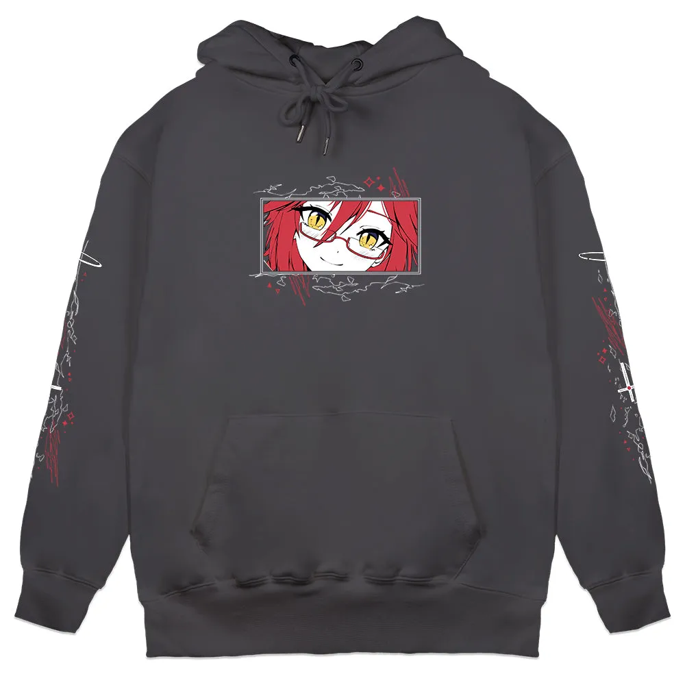 LuciBubz Slice of Hell Hoodie - Charcoal