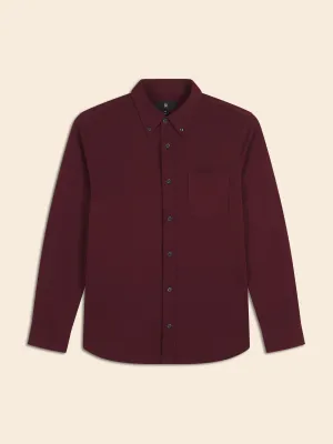 Luxury-Touch Pique Shirt Banana Republic