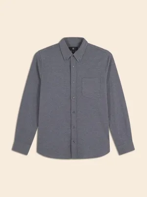 Luxury-Touch Pique Shirt Banana Republic