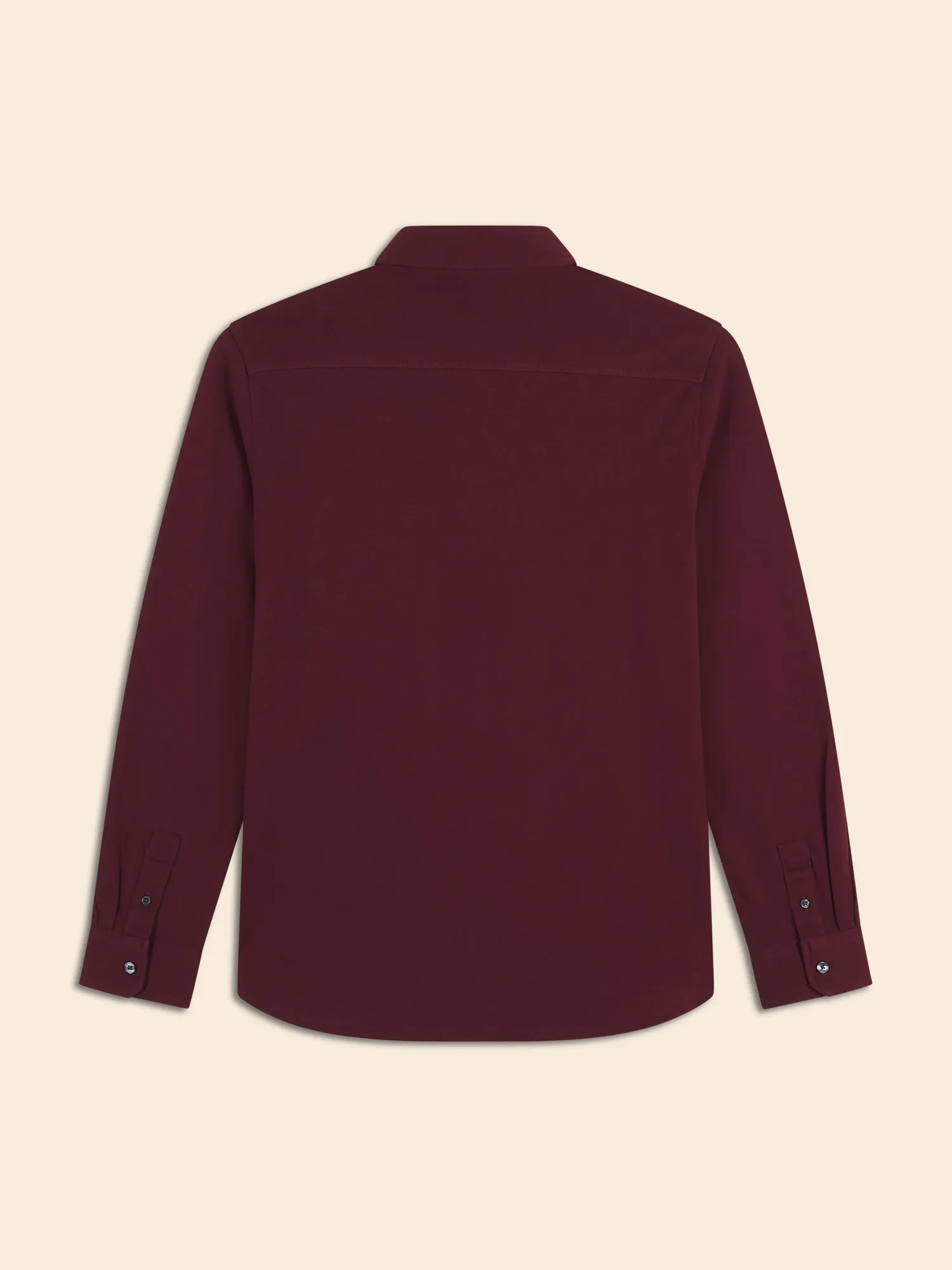 Luxury-Touch Pique Shirt Banana Republic