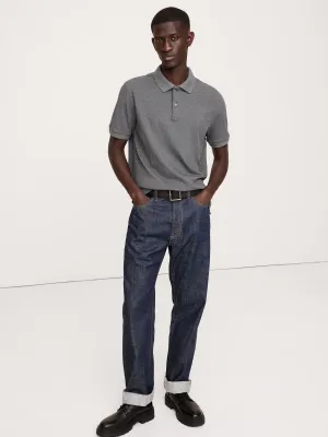 Luxury-Touch Polo Banana Republic