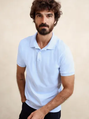 Luxury-Touch Polo Banana Republic