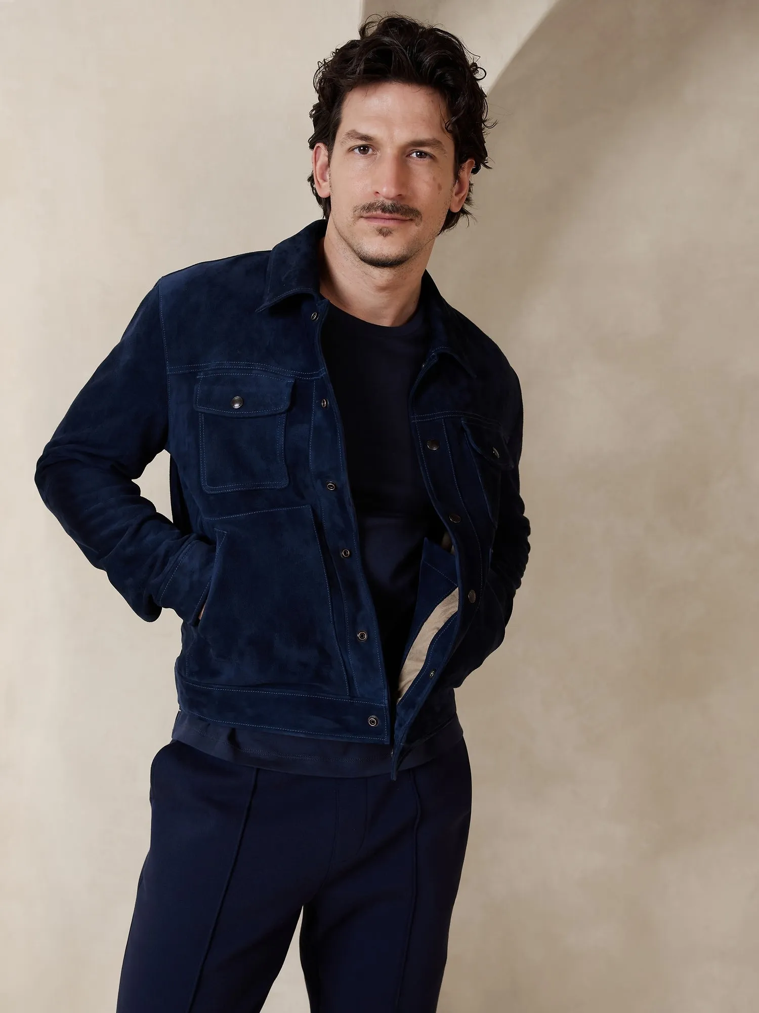 Luxury-Touch T-Shirt Banana Republic