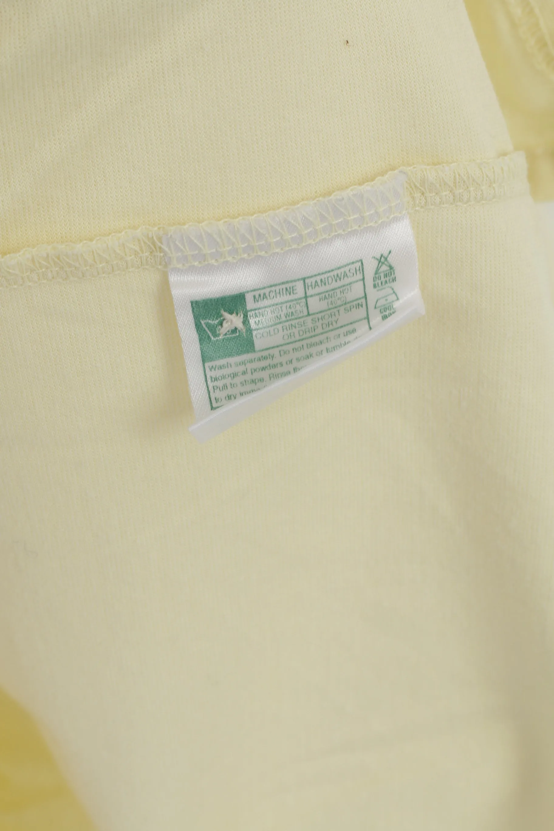 Lyle & Scott Men L Polo Shirt Yellow Cotton Haggs Castle Golf Club Sport Top