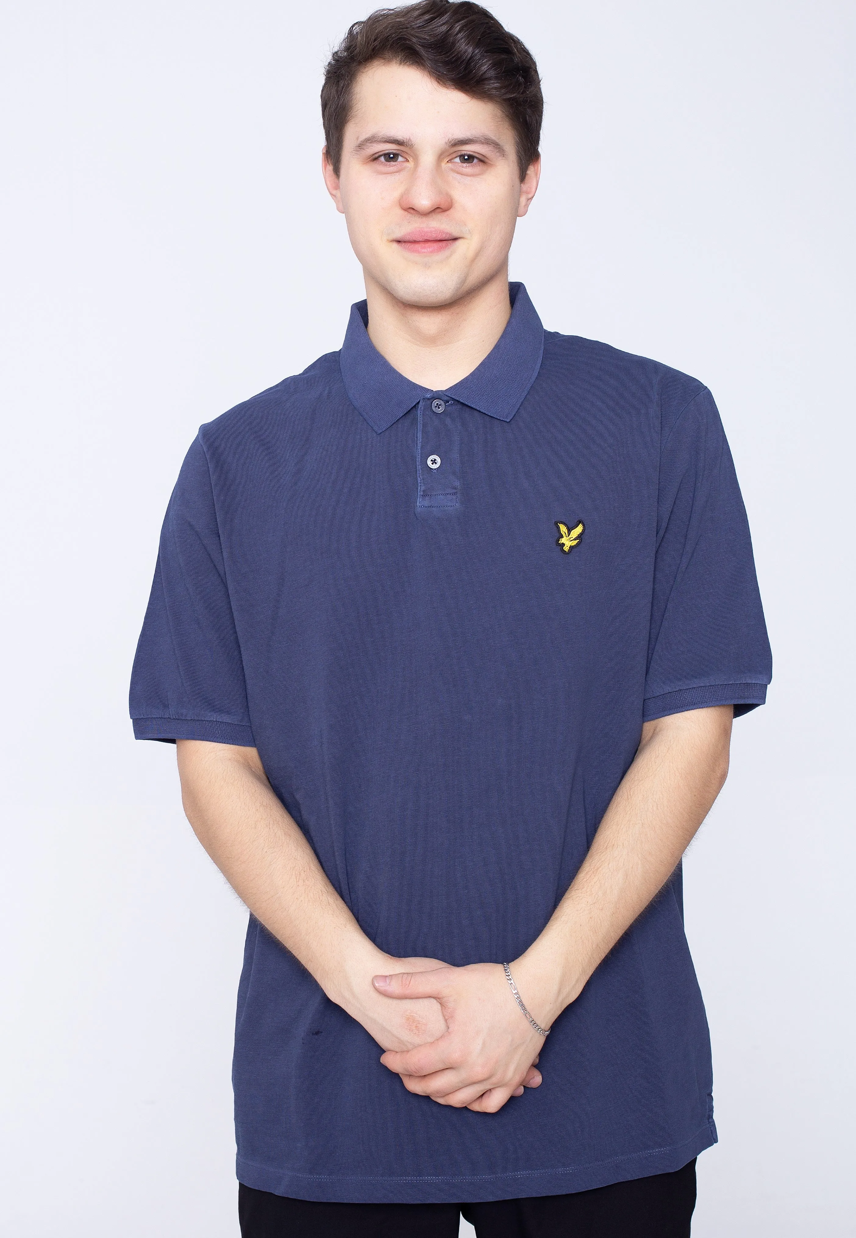 Lyle & Scott - Washed Polo Dark Navy - Polo