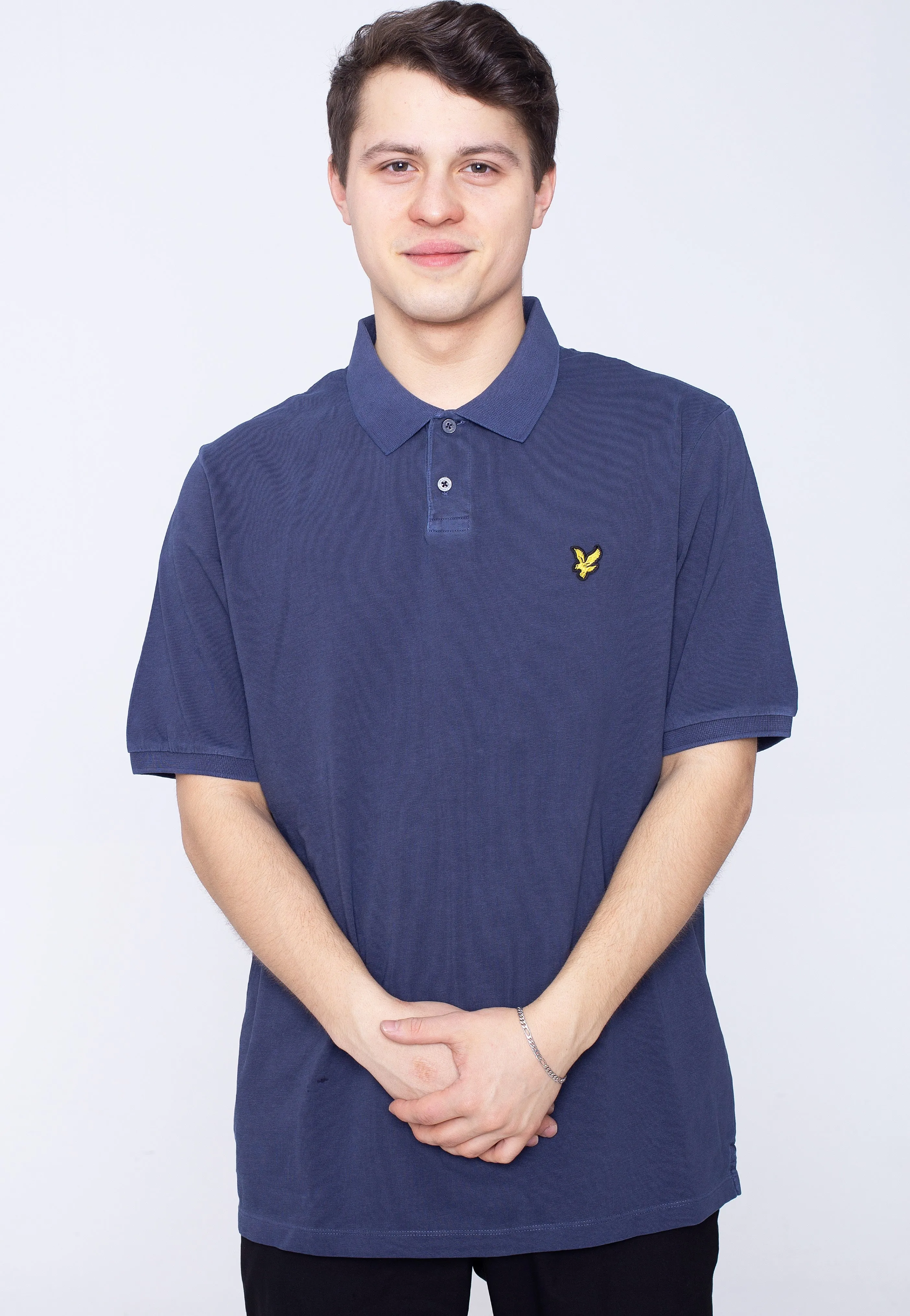 Lyle & Scott - Washed Polo Dark Navy - Polo