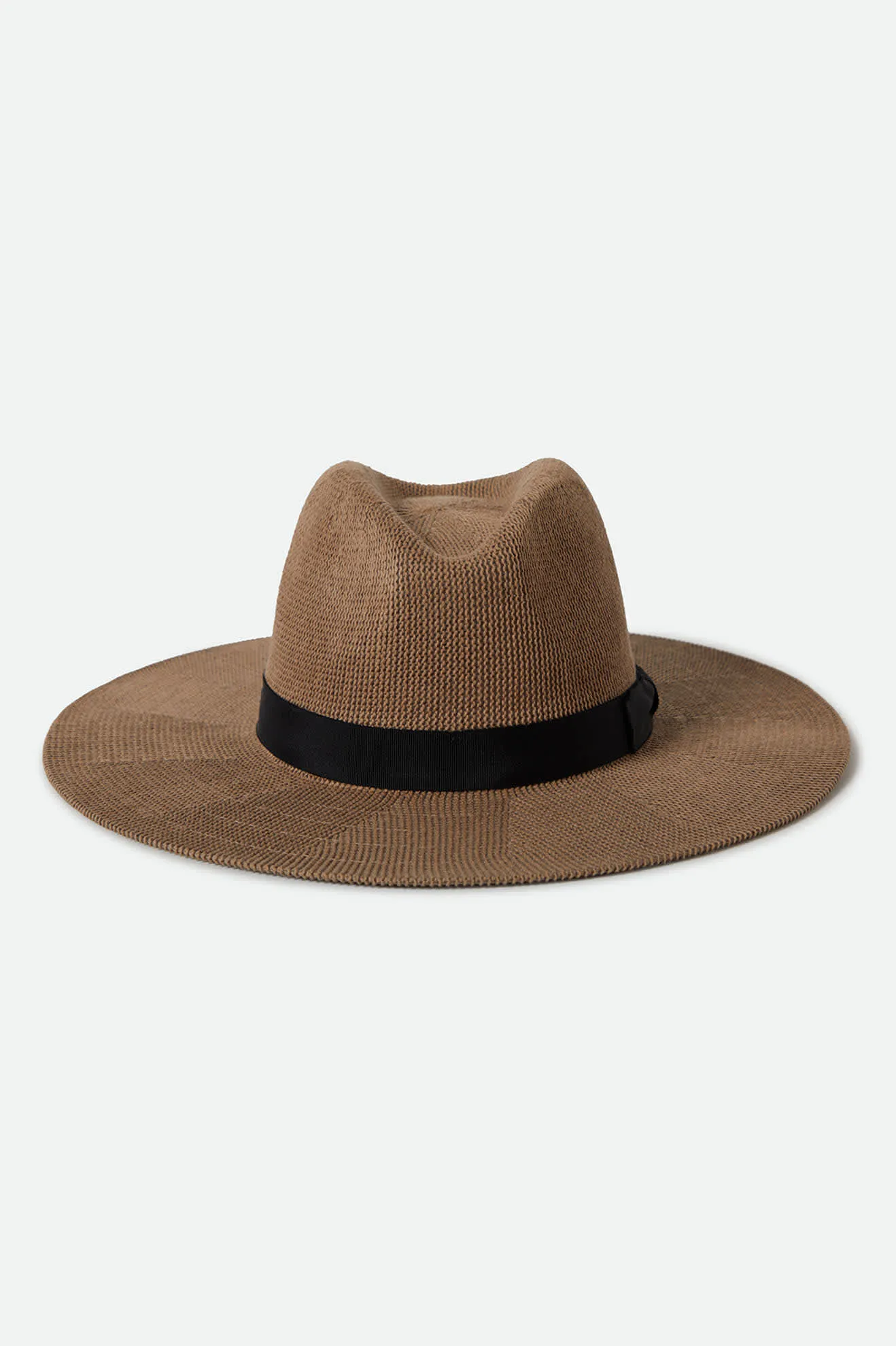 Lyons Knit Packable Hat - Dark Tan/Black Brixton