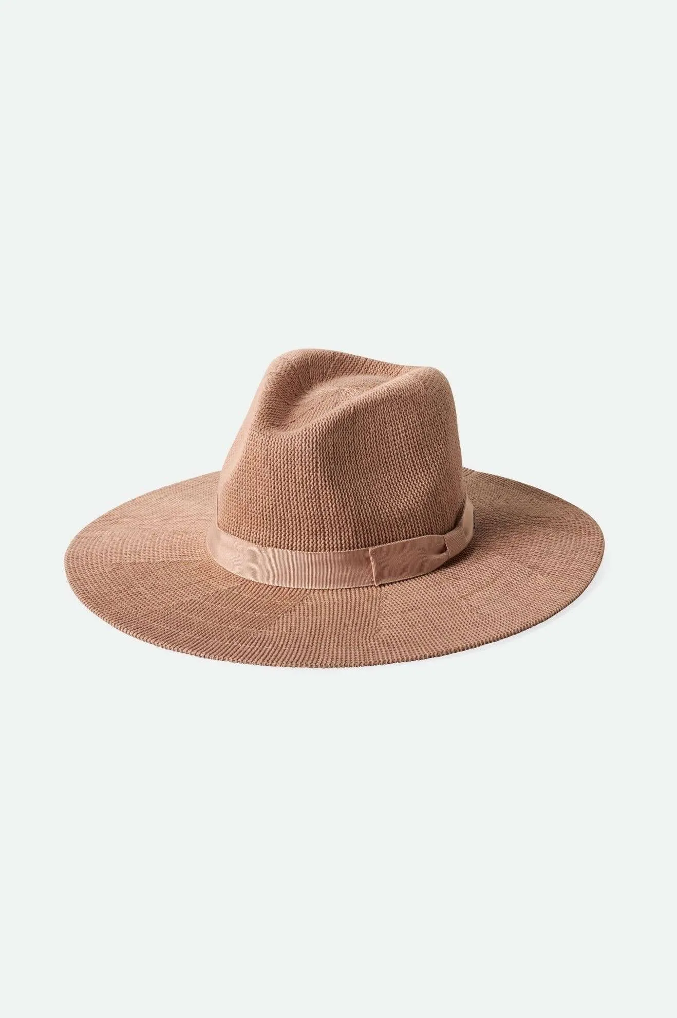Lyons Knit Packable Hat - Macadamia Brixton