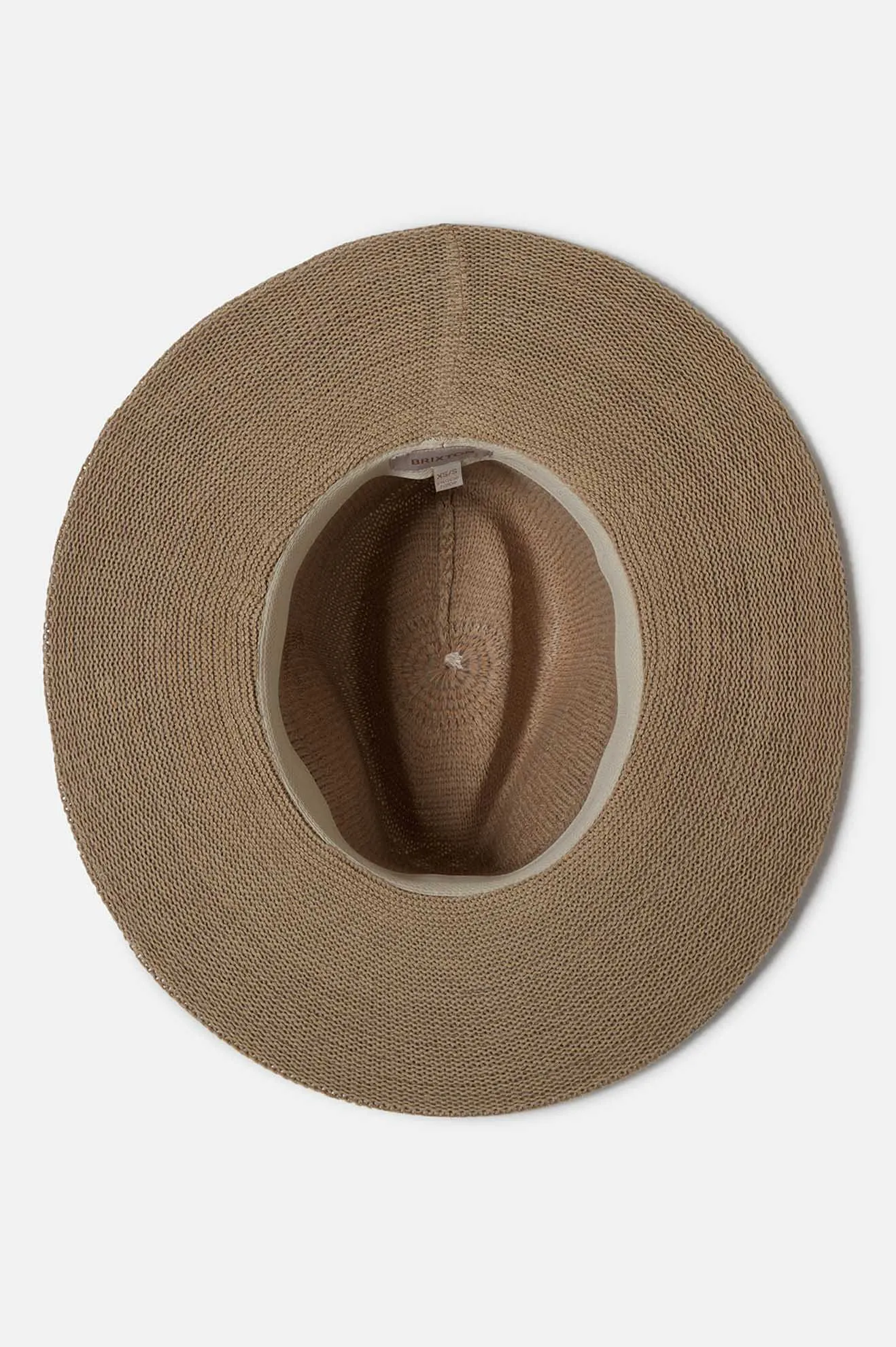 Lyons Knit Pattern Packable Hat - Light Tan/Light Tan Brixton