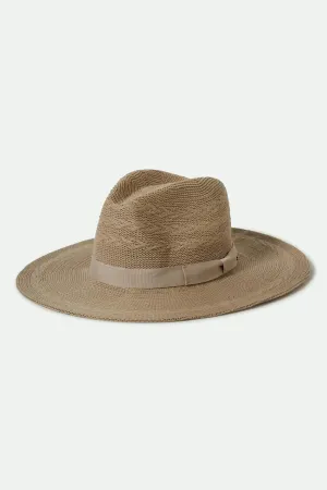 Lyons Knit Pattern Packable Hat - Light Tan/Light Tan Brixton