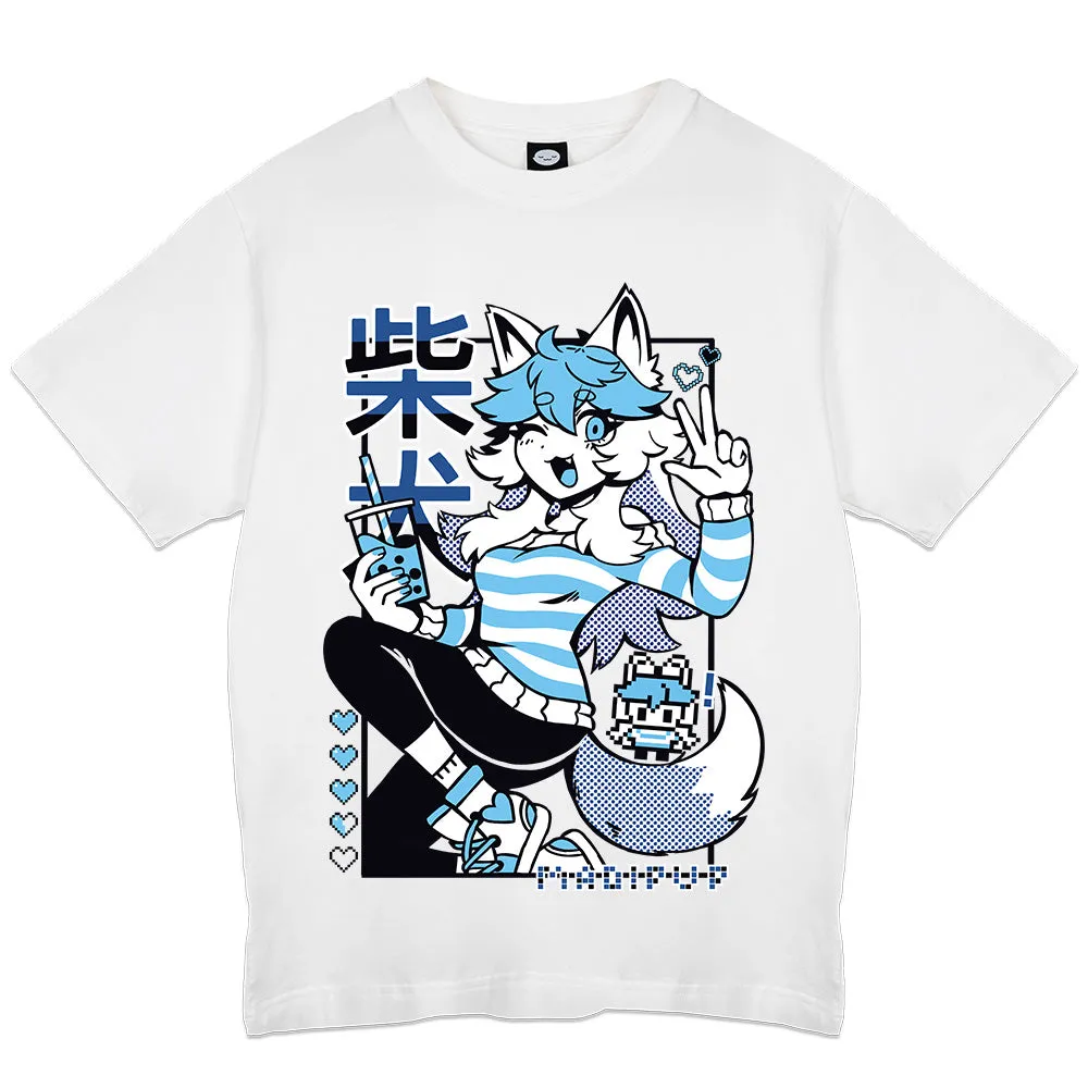 Madipup White t-shirt