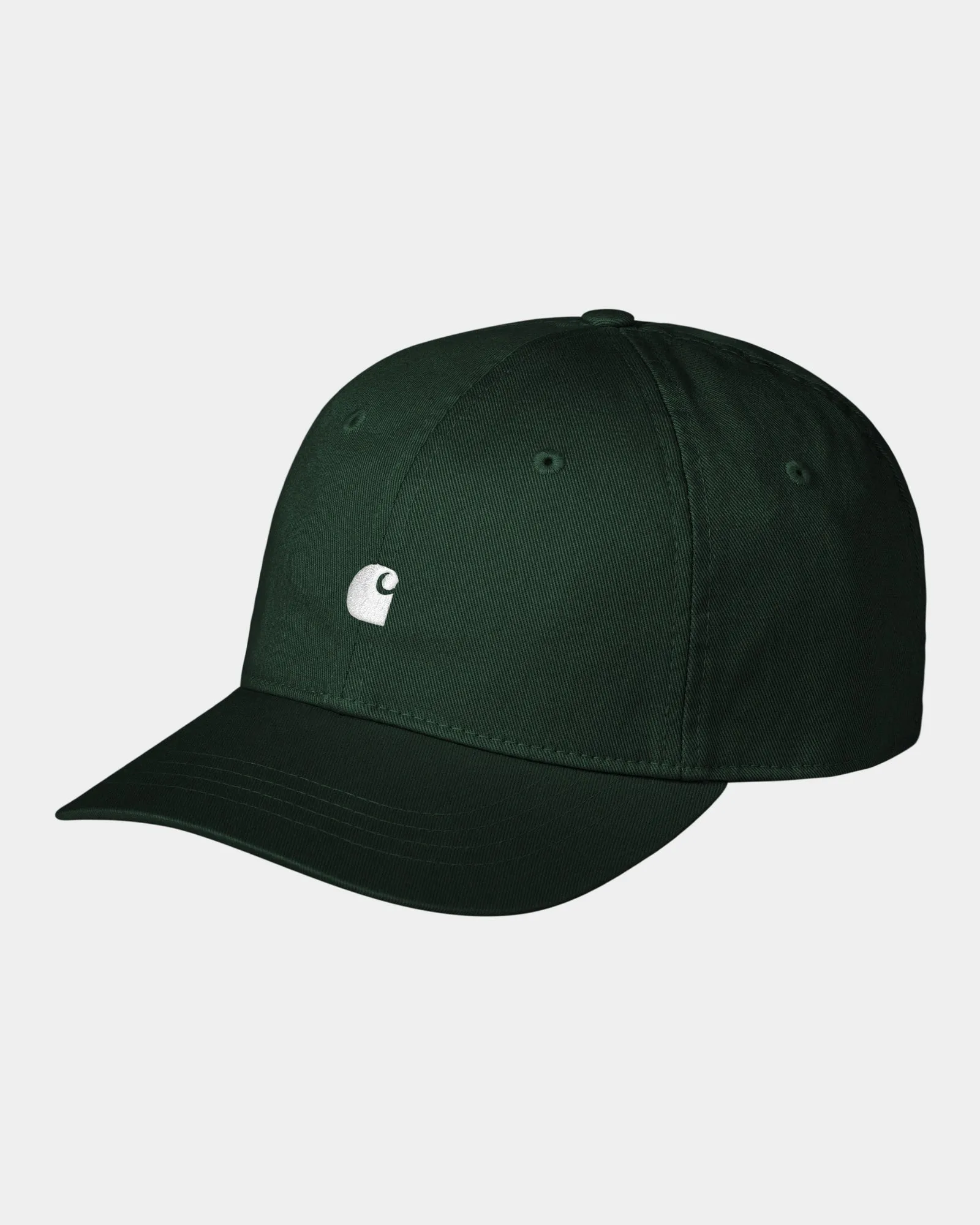 Madison Logo Cap | Conifer / White Carhartt WIP