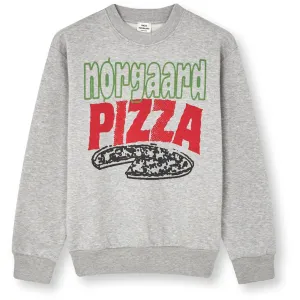 Mads Nrgaard Light Grey Melange Mix Sweat Sonar Sweatshirt
