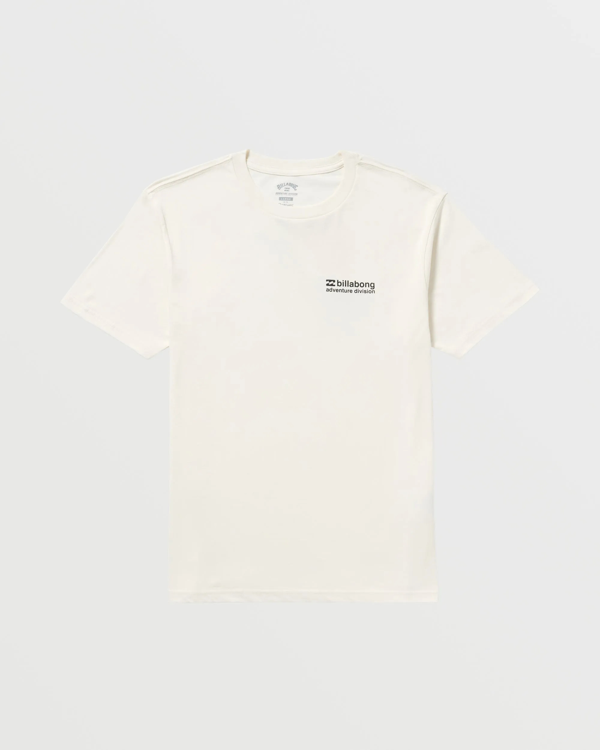 Making Tracks A/Div Tee - Off White Billabong