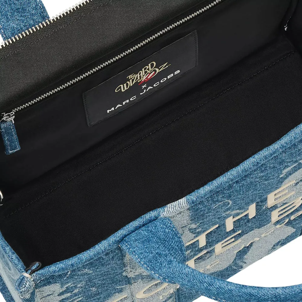 MARC JACOBS X WIZARD OF OZ  THE DENIM MEDIUM TOTE BAG