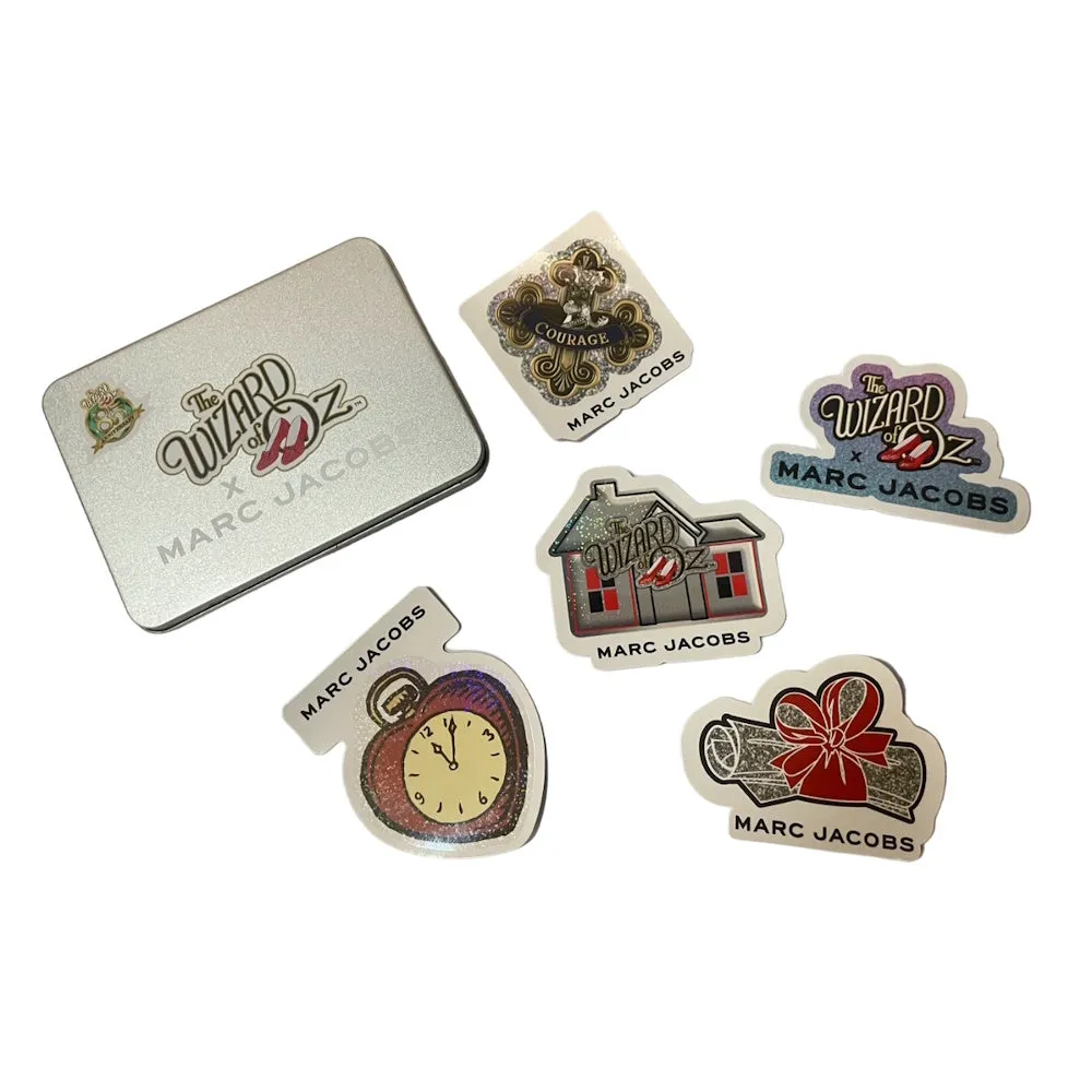 MARC JACOBS X WIZARD OF OZ  THE DOROTHY AND FRIENDS LEATHER MINI COMPACT WALLET