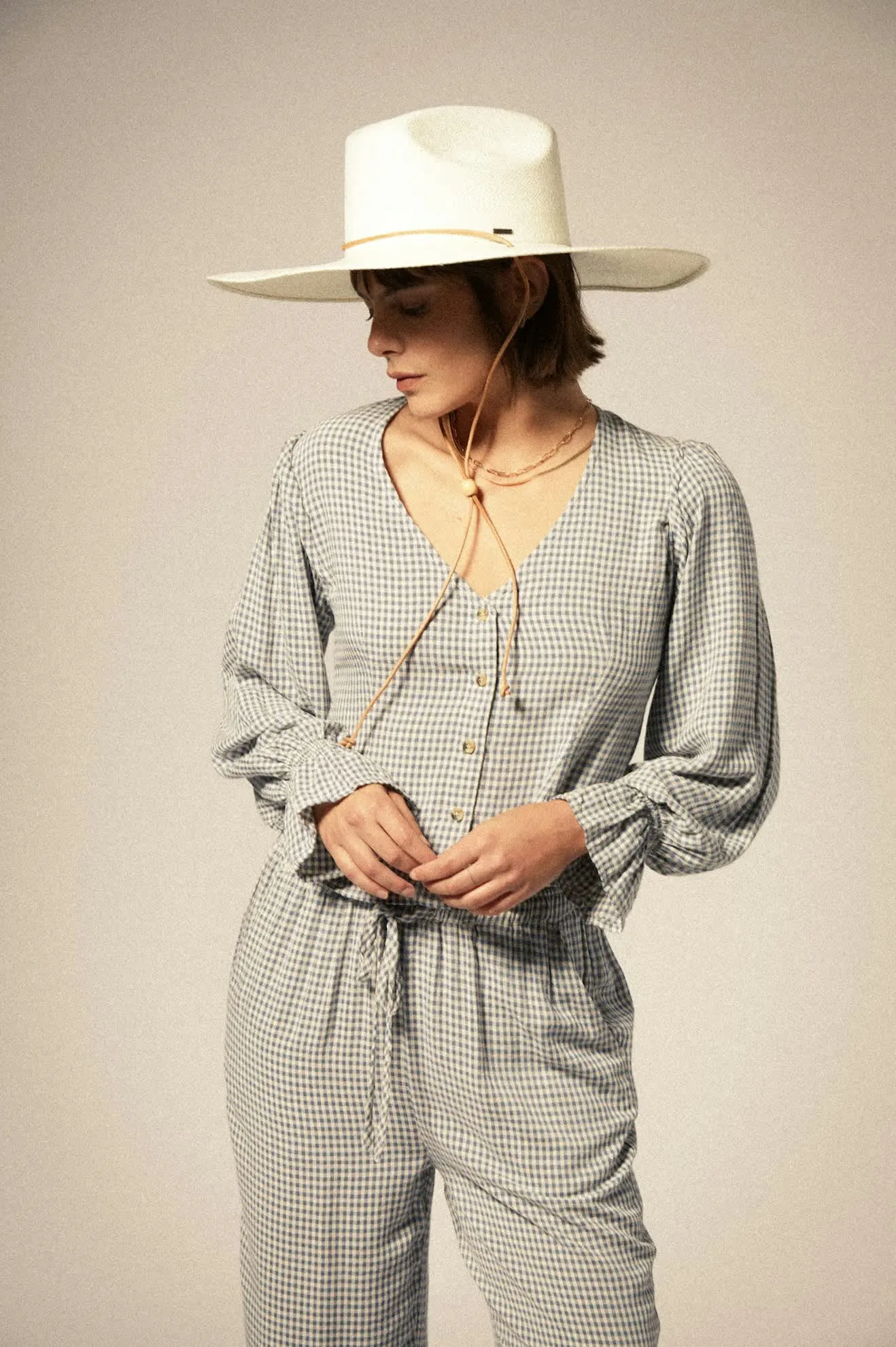 Marina Panama Lifeguard Hat - Panama White Brixton
