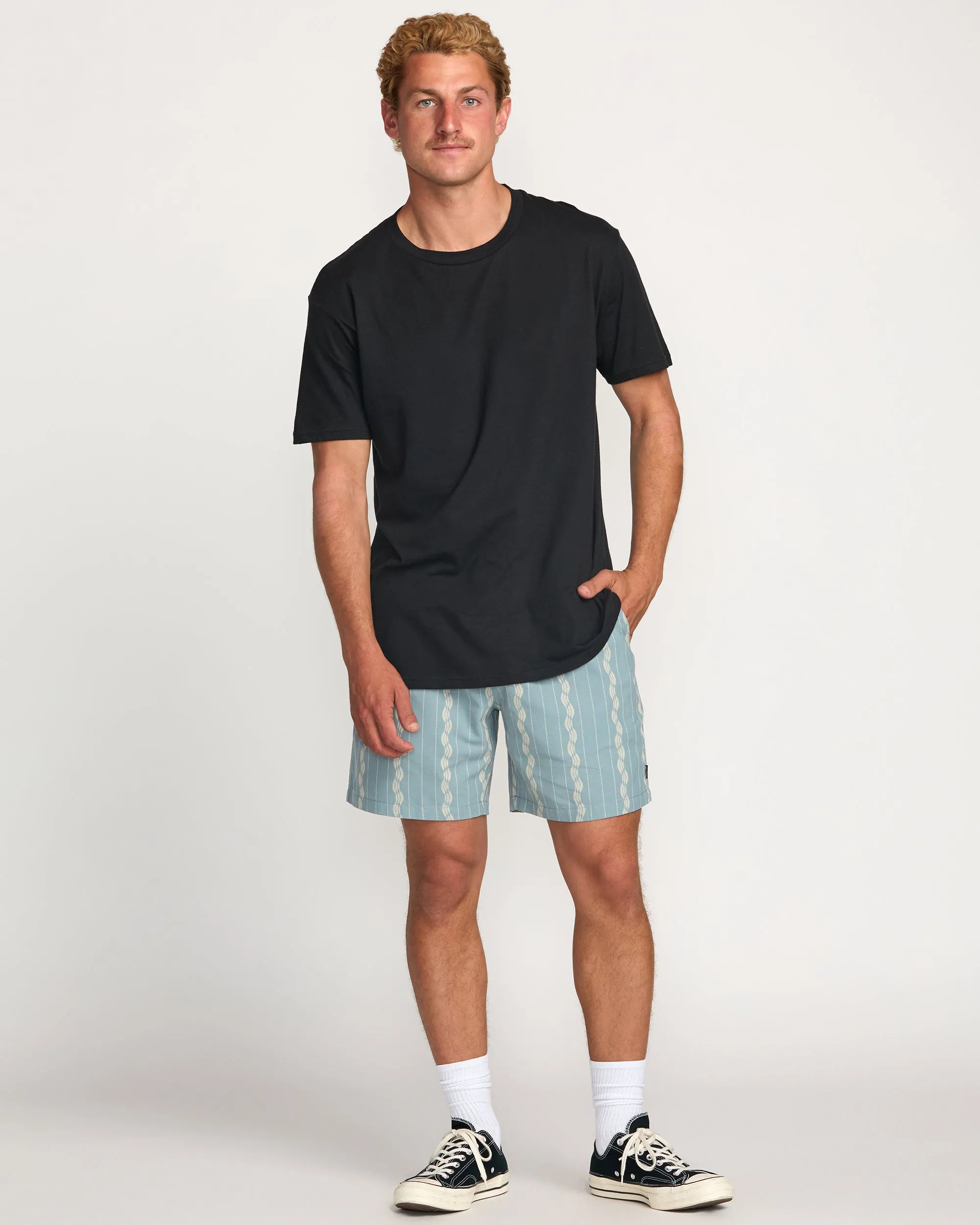 Mario Jacquard Shorts - Cosmic Blue Billabong