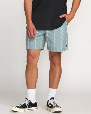 Mario Jacquard Shorts - Cosmic Blue Billabong