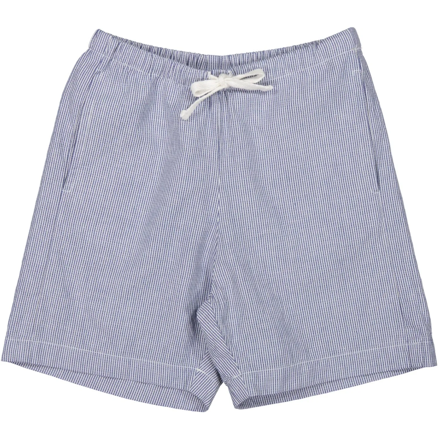 MarMar Fine Cotton Navy Stripe Pal Shorts