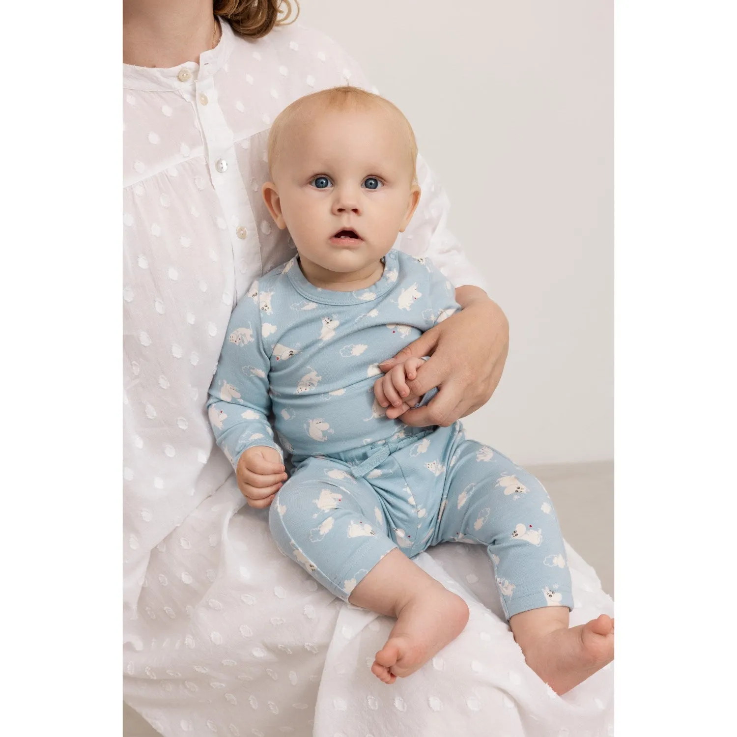 MarMar Modal Smooth Print Blue Moomin Pitti Pants