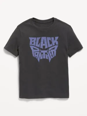 Marvel Black Panther Matching Gender-Neutral Graphic T-Shirt for Kids