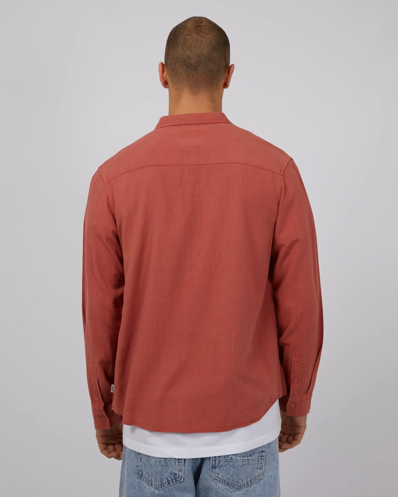 Mason Linen Long Sleeve Shirt Musk