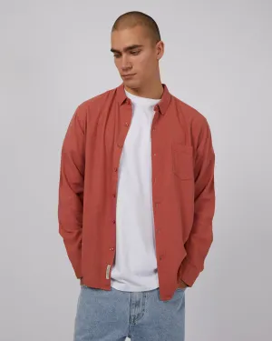 Mason Linen Long Sleeve Shirt Musk