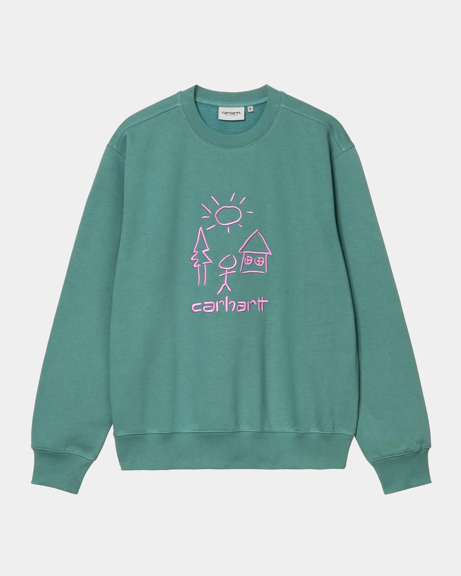 Masterpiece Sweatshirt | Saguaro / Pink Carhartt WIP
